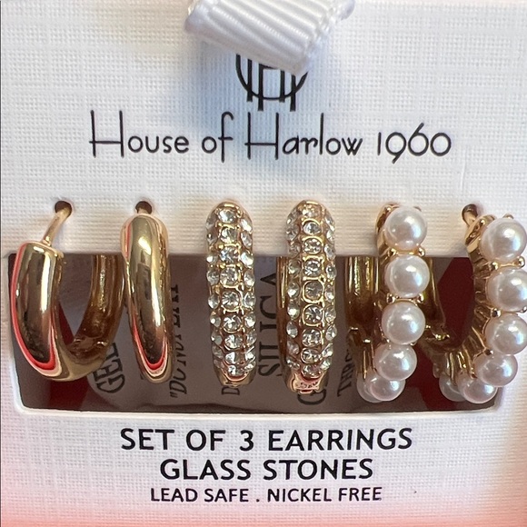 House of Harlow 1960 | Earring Trio ✨ - Picture 7 of 7